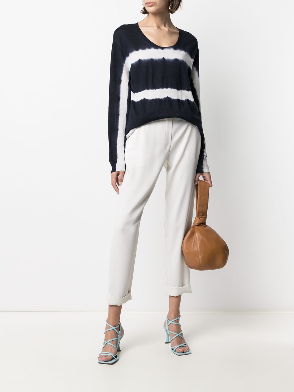 mid-rise tapered-leg trousers-3