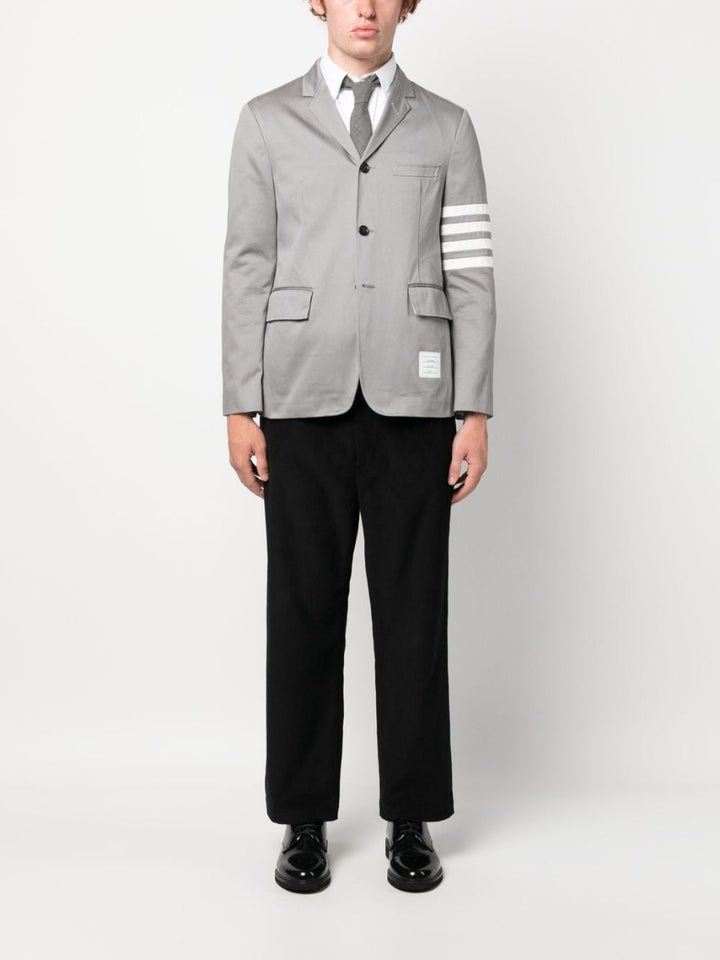 THOM BROWNE UNCONSTRUCTED STRAIGHT LEG SINGLE WELT POCKET TROUSER IN CORDUROY-4