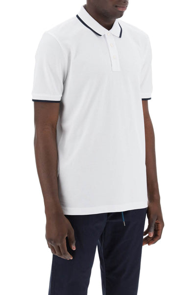 Boss polo shirt with contrasting edges-1
