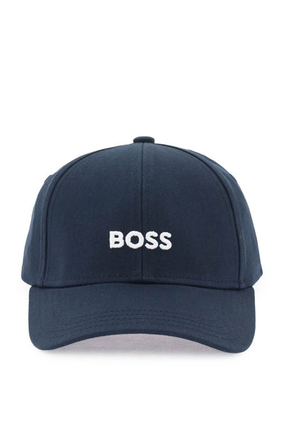 Boss baseball cap with embroidered logo-0