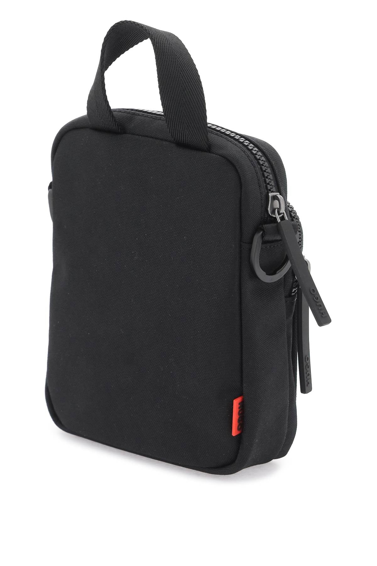 Hugo nylon shoulder bag with adjustable strap-1