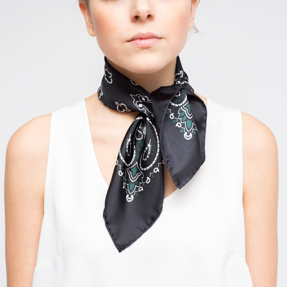 MANI PURI bandana print foulard-1