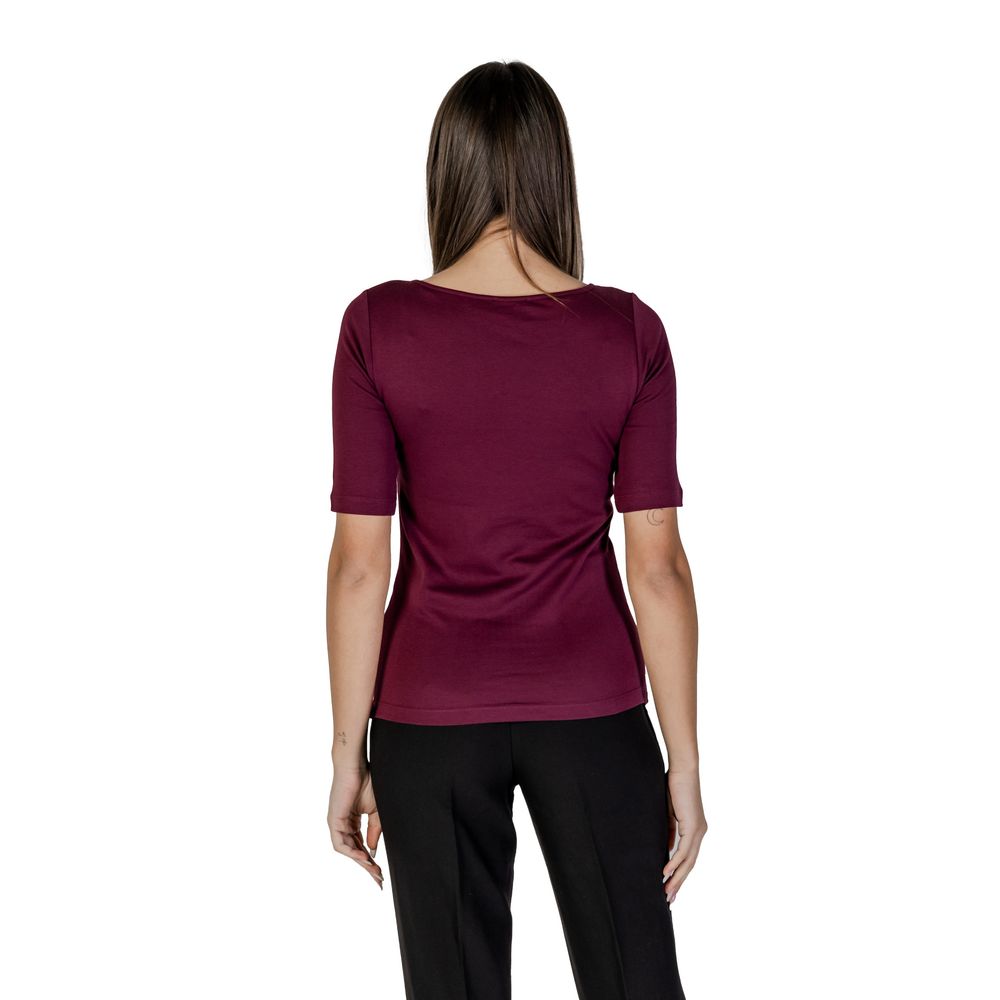 Street One Purple Cotton T-Shirt