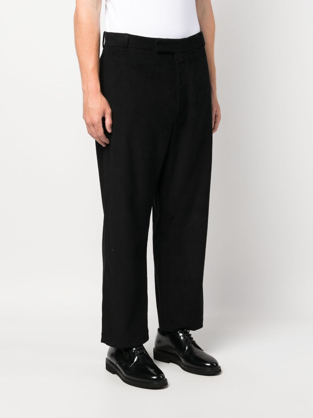 THOM BROWNE UNCONSTRUCTED STRAIGHT LEG SINGLE WELT POCKET TROUSER IN CORDUROY-7