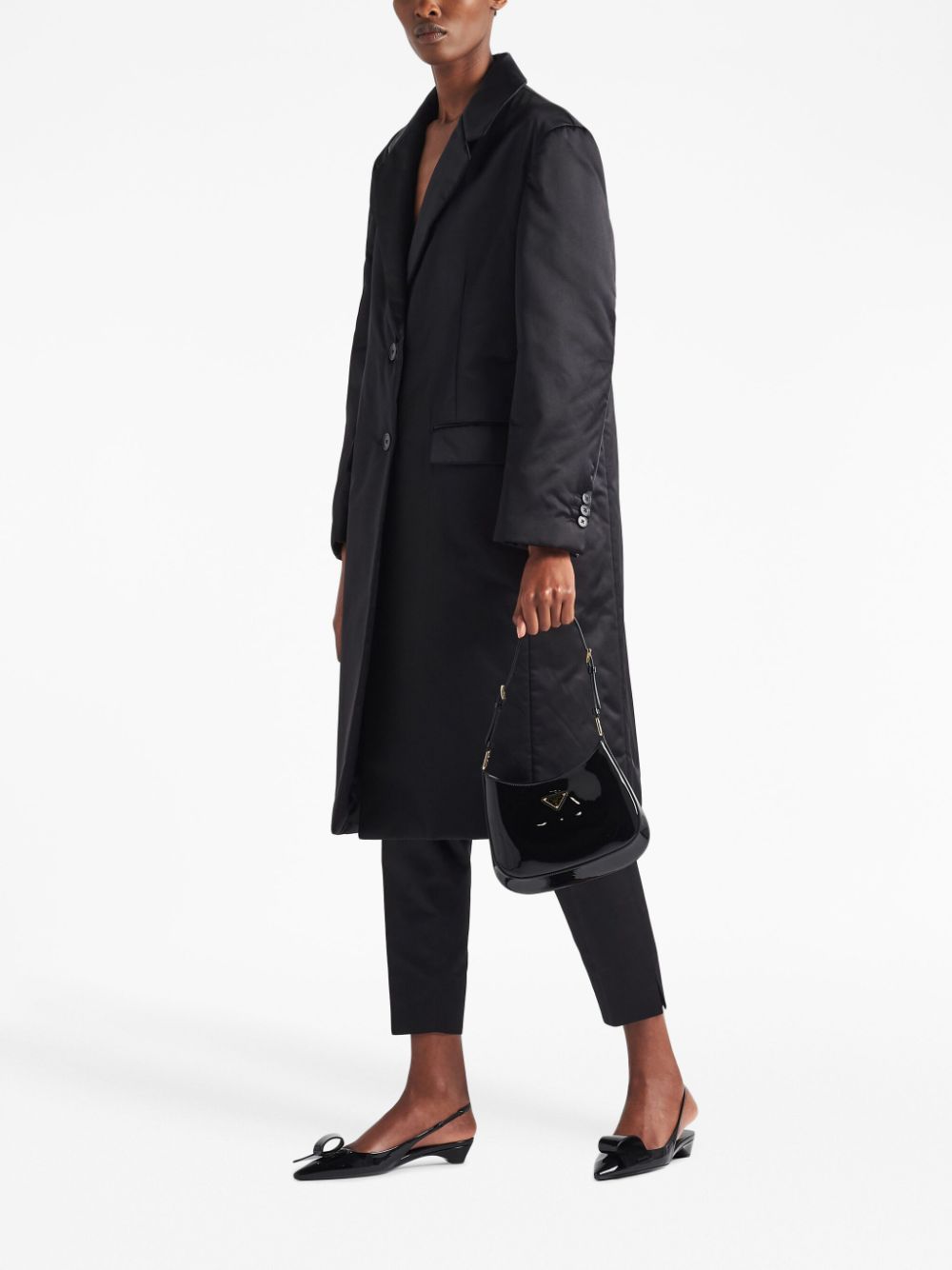 Cleo patent-leather shoulder bag-1