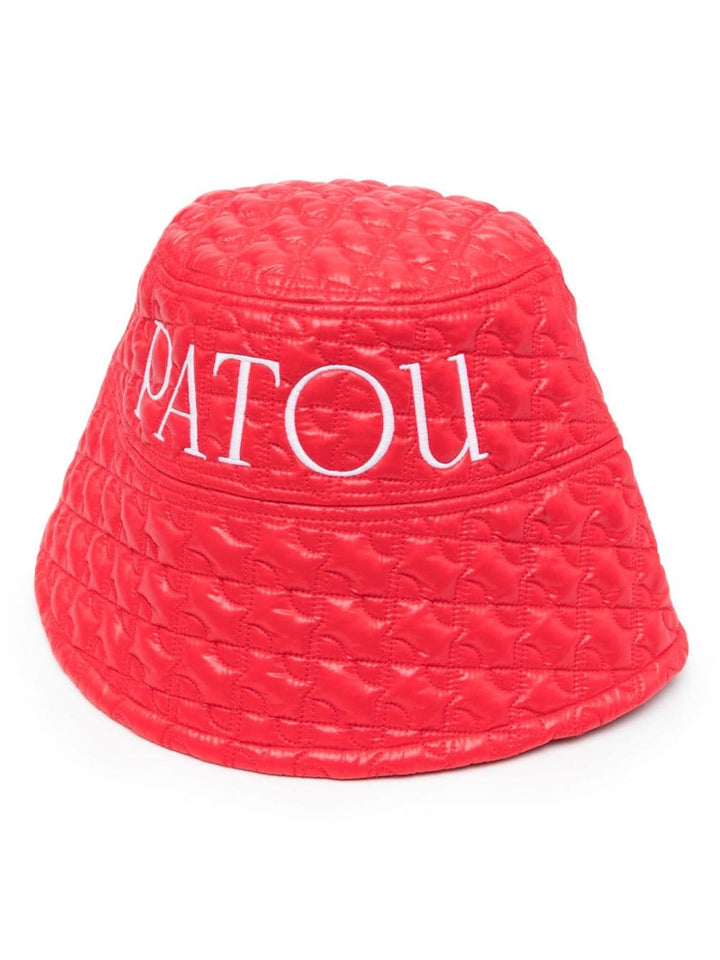 PATOU embroidered-logo bucket hat-0