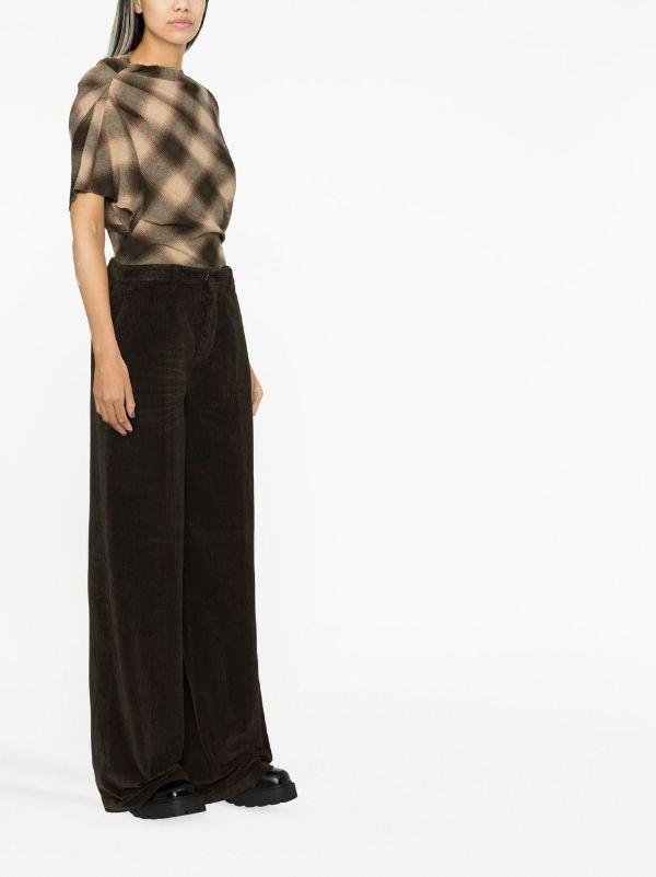 DSQUARED2 wide-leg corduroy trousers-3