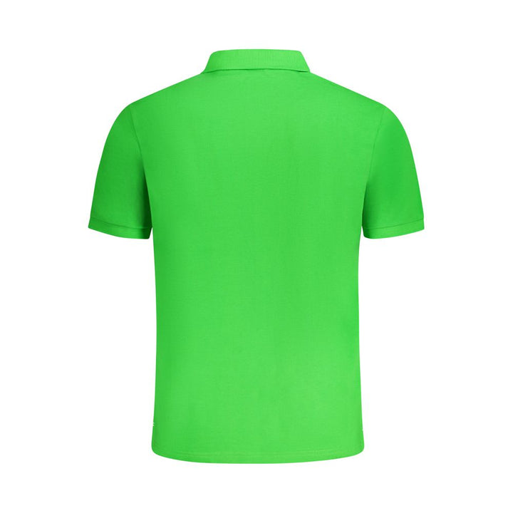 Green Cotton Polo Shirt