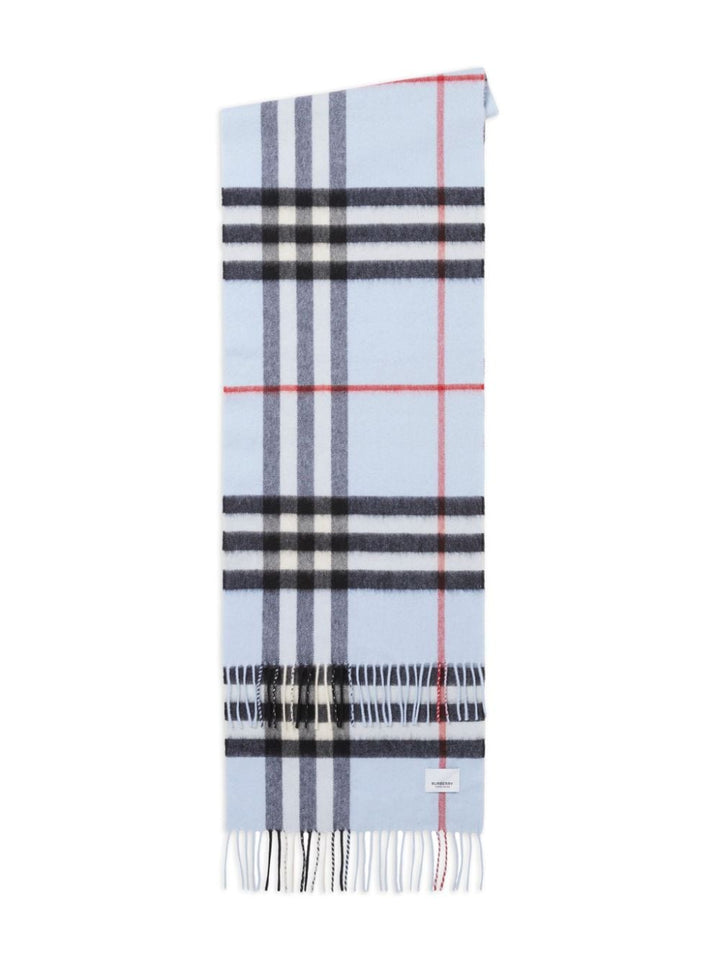 checked cashmere scarf-1