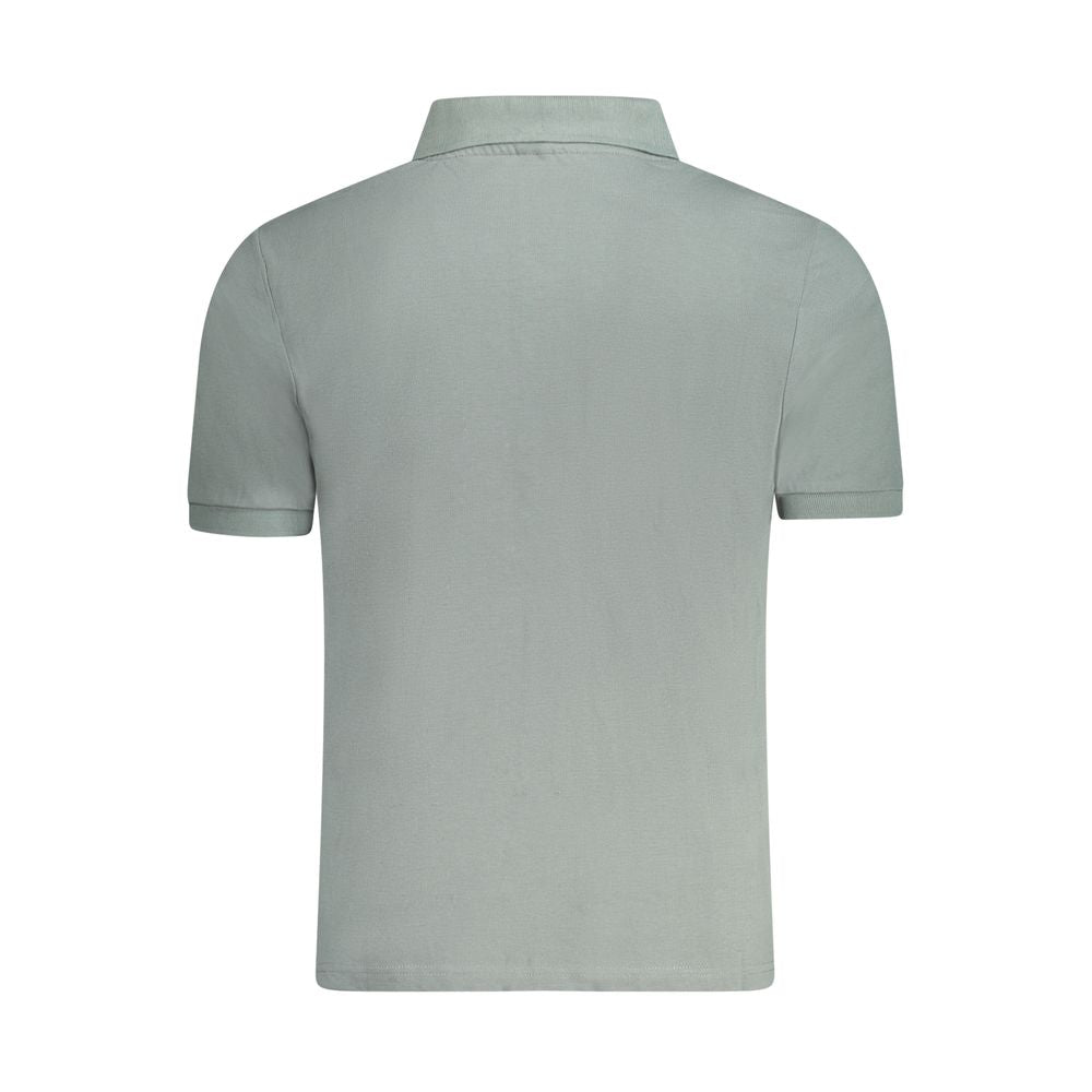 Green Cotton Polo Shirt