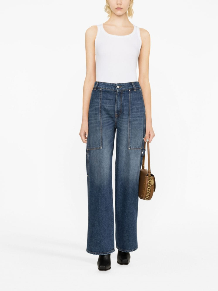 STELLA McCARTNEY wide-leg jeans-1