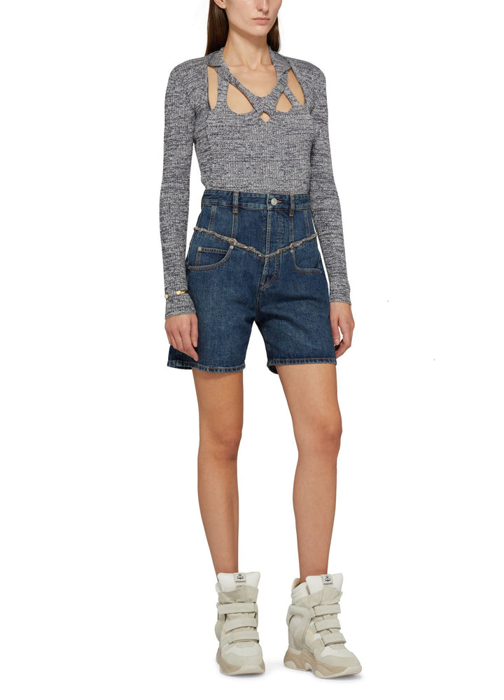 Oreta denim shorts-3