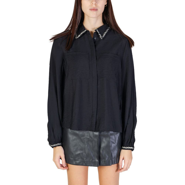 Black Viscose Shirt
