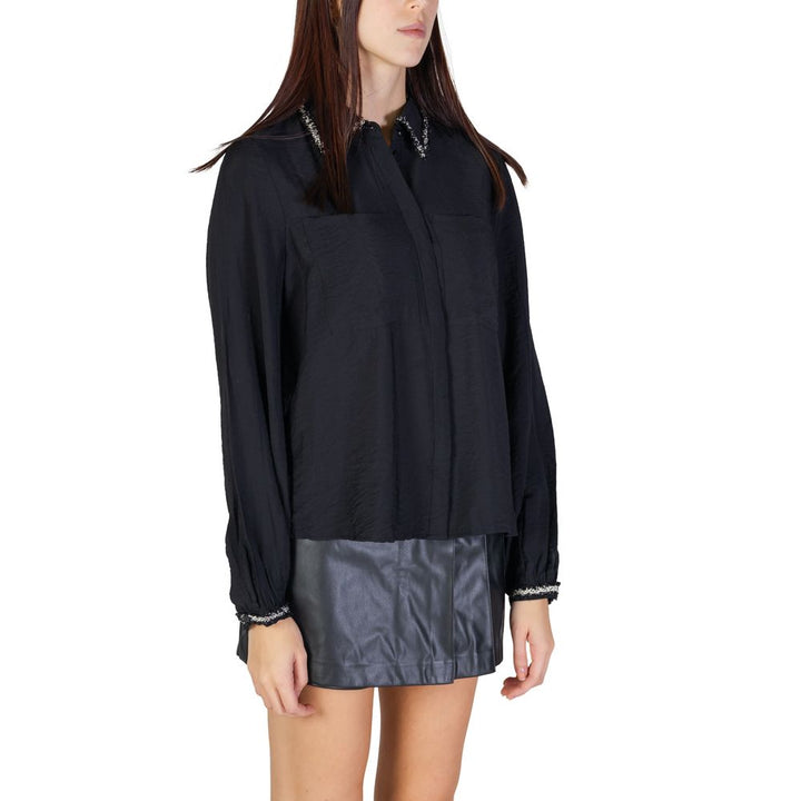 Black Viscose Shirt