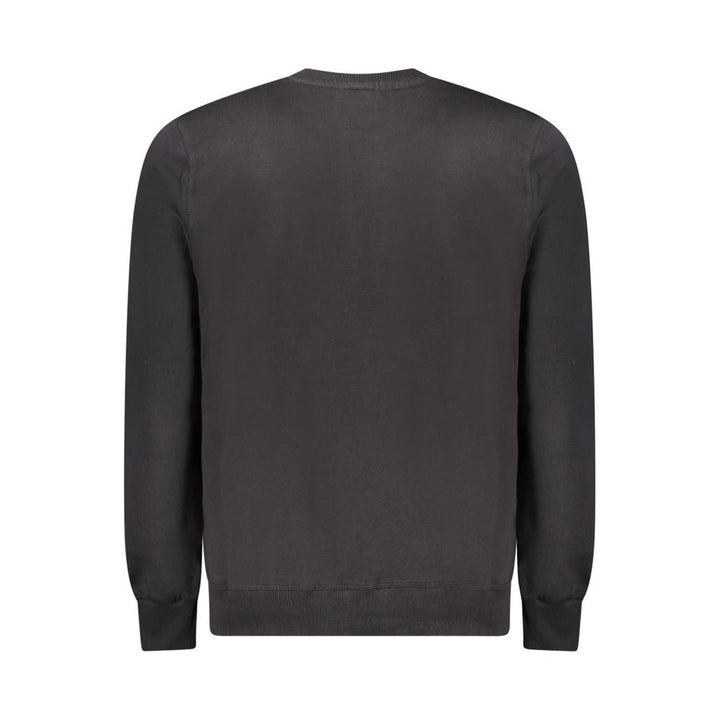 Black Cotton Sweater
