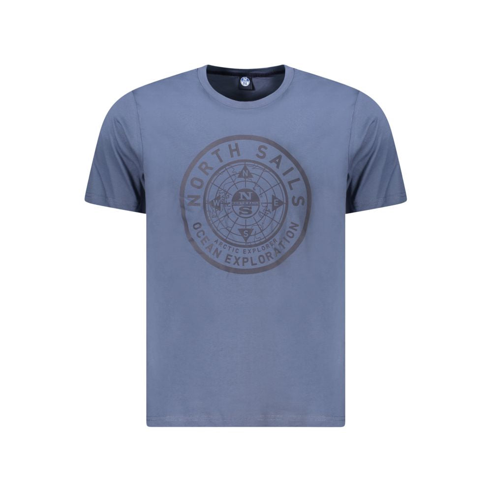Blue Cotton T-Shirt