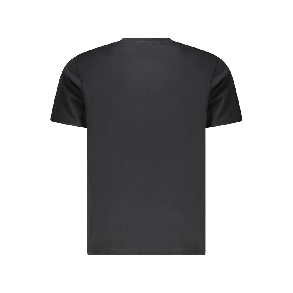Black Cotton T-Shirt