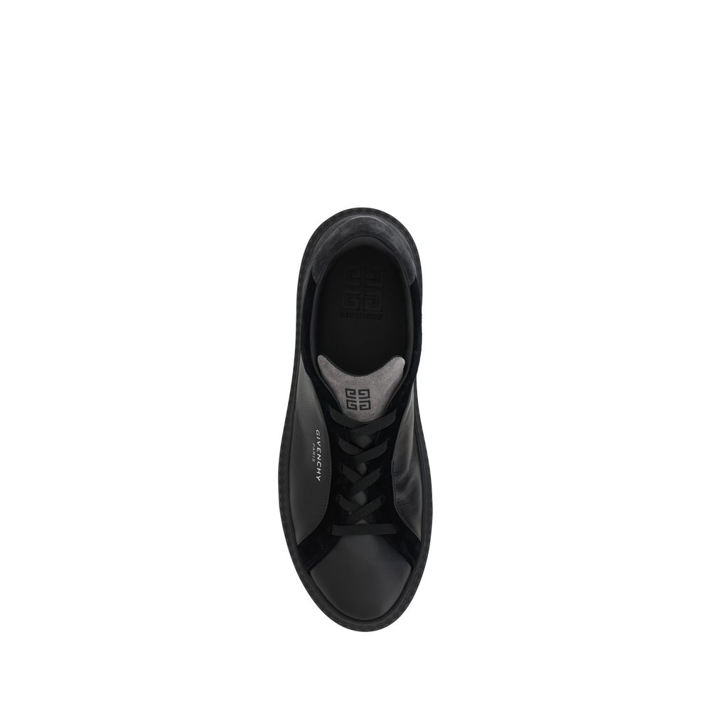 Givenchy Black Leather G Set Sneakers – SEYMAYKA