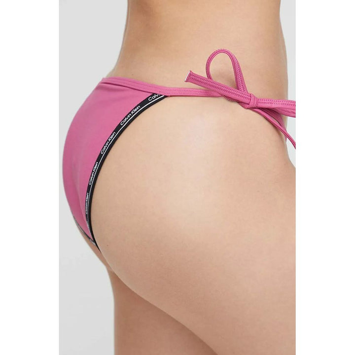 Calvin Klein Jeans Pink Polyester Swim Brief