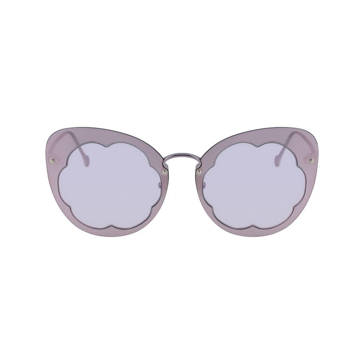 Purple Metal Sunglasses