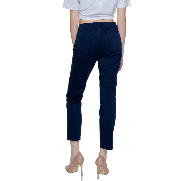 Blue Cotton Pant