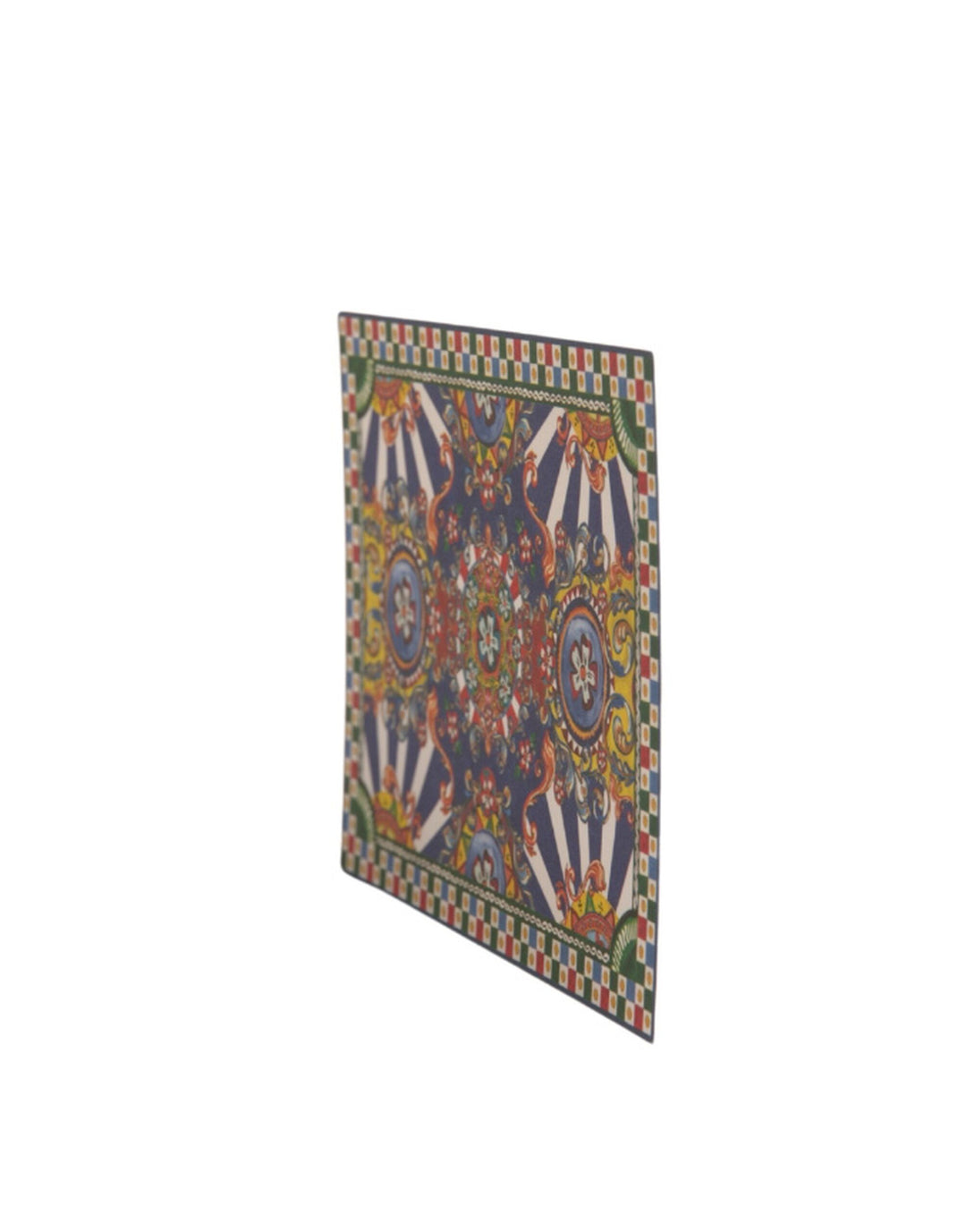 Multicolor Carretto Siciliano Envelope Post Card Holder
