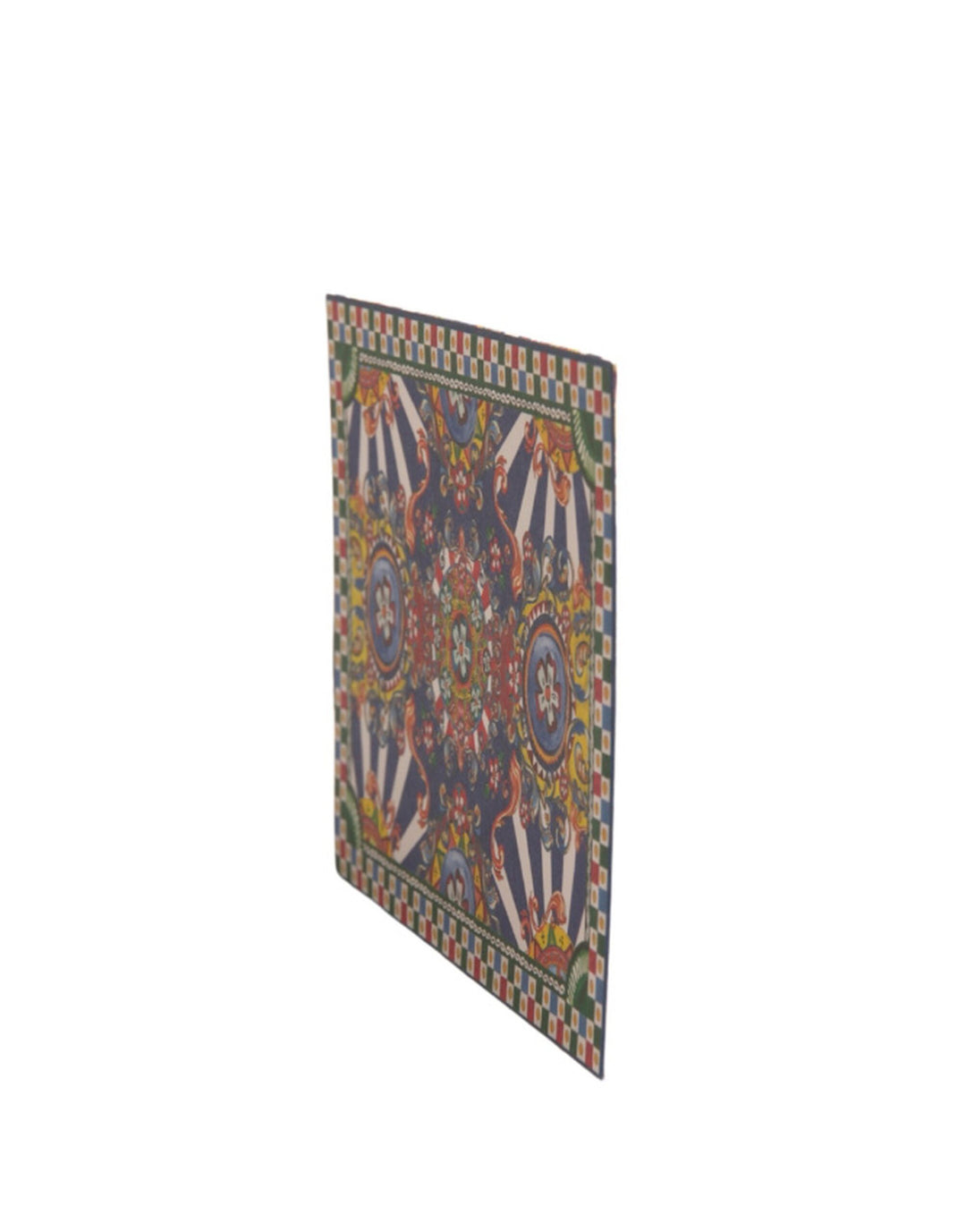 Multicolor Carretto Siciliano Envelope Post Card Holder