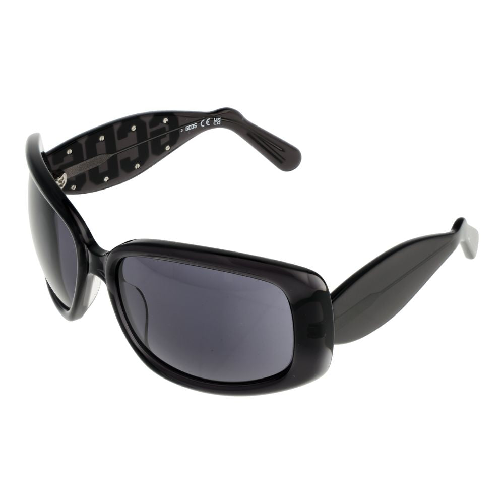 GCDS Black Acetate Sunglasses – SEYMAYKA display picture 3