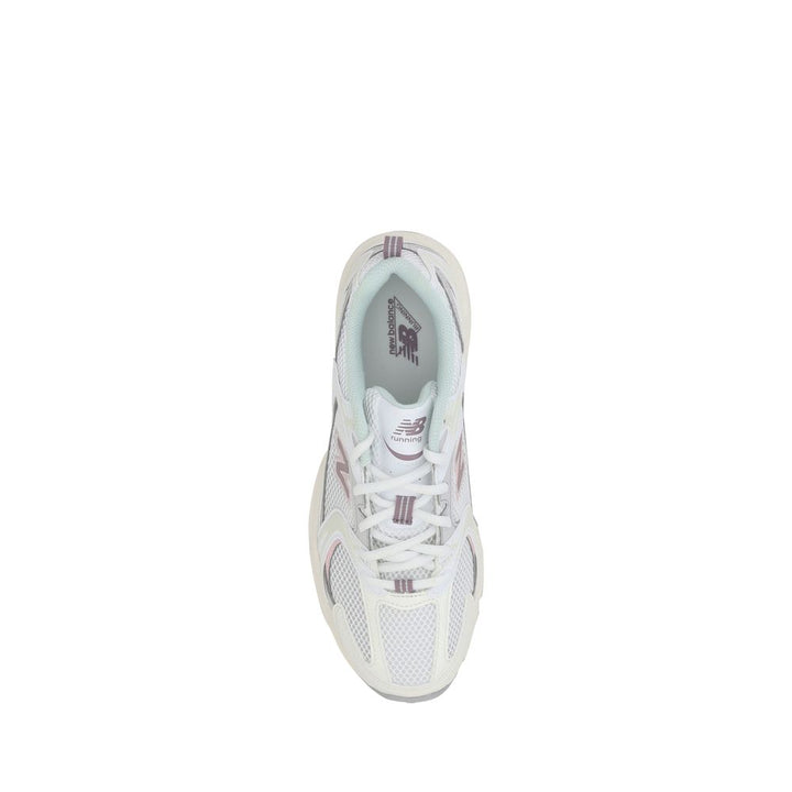 White Leather Tier 3 Sneakers