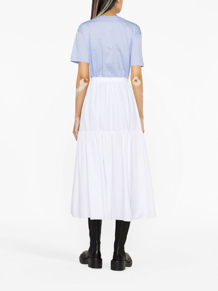 PATOU logo-print organic cotton T-shirt-12