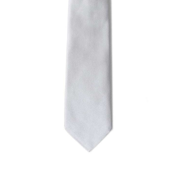 Giorgio Armani Silver Silk Tie