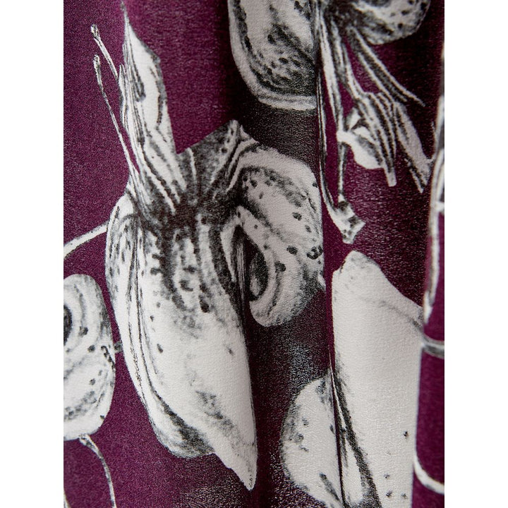 Lardini Purple Viscose Casual Dress