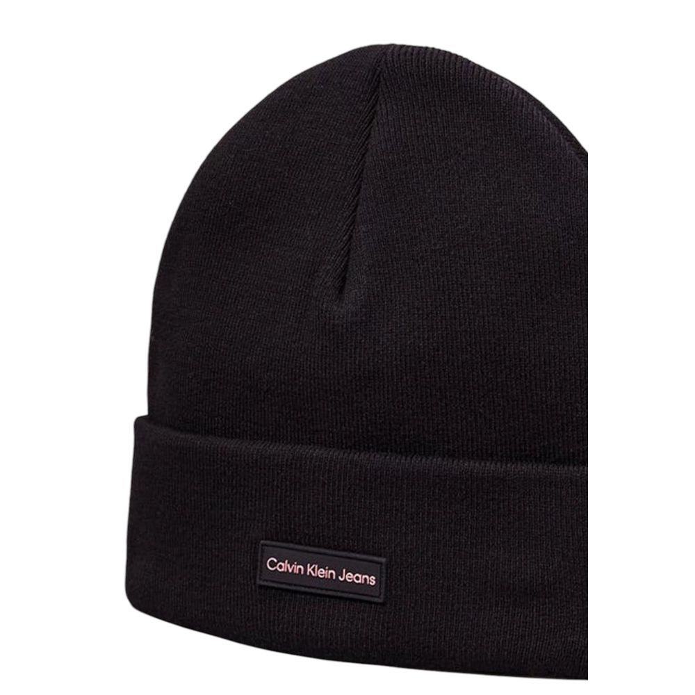 Black Recycled Polyester Hat