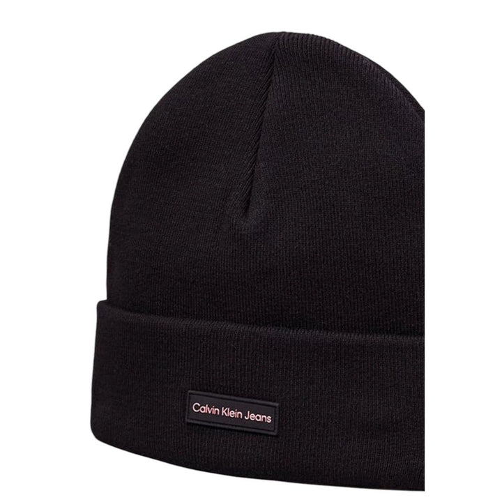 Black Recycled Polyester Hat