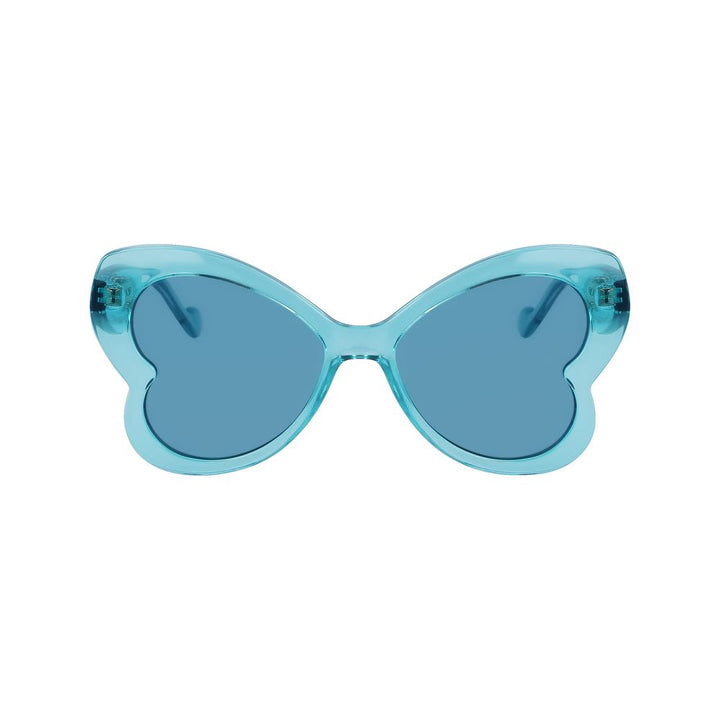 Blue Injected Sunglasses