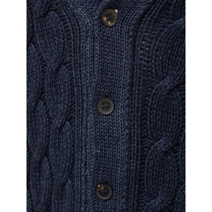 Blue Cashemere Cardigan