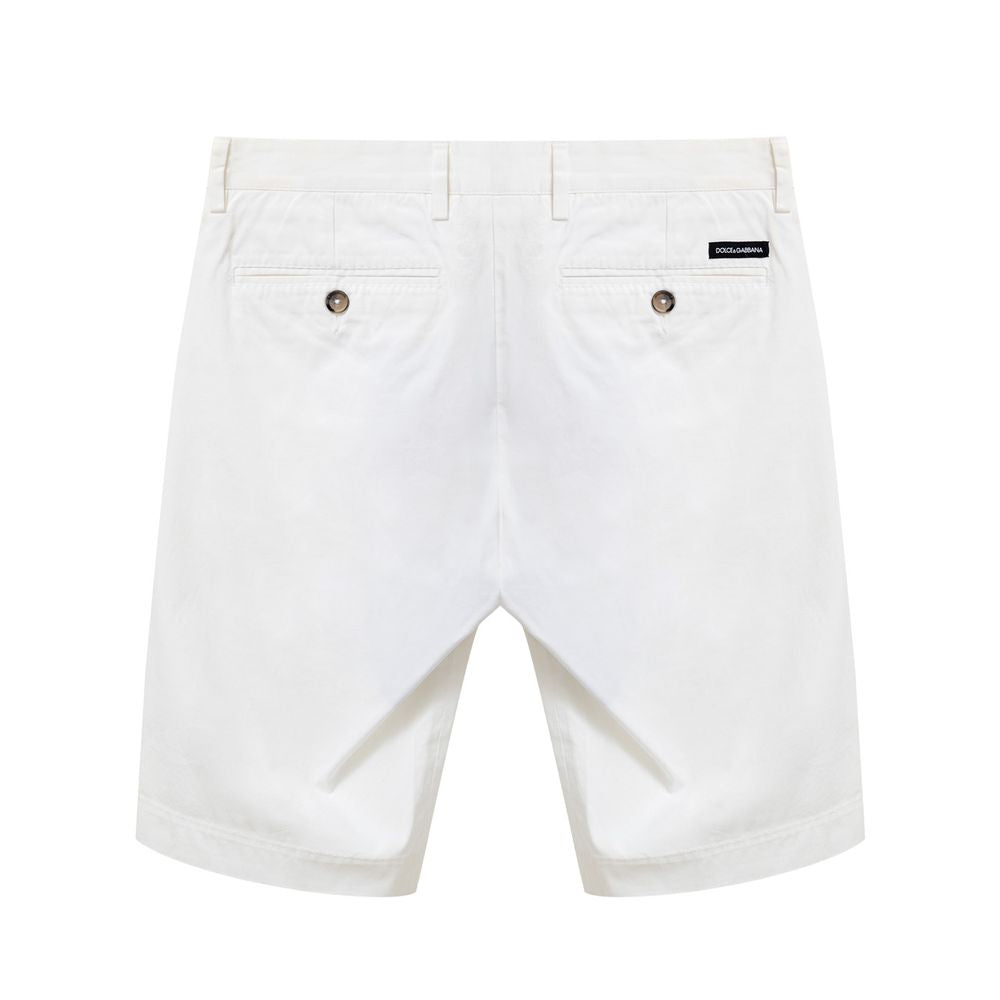 White Cotton Short