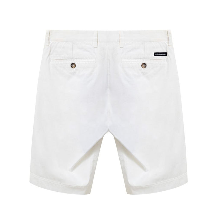 White Cotton Short