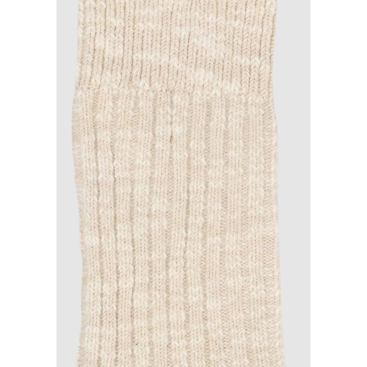 Beige Cotton Tights & Sock