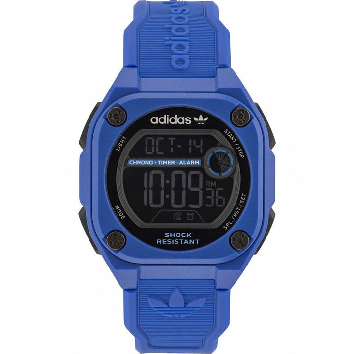 Blue Silicone Watch