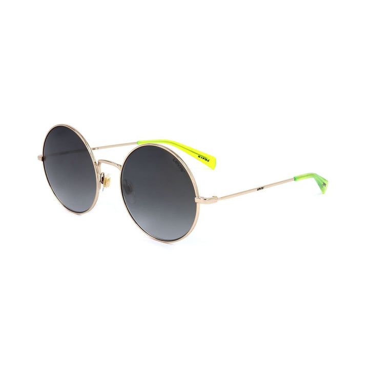 Gold Stainless Steel Stainless Steel Sunglasses