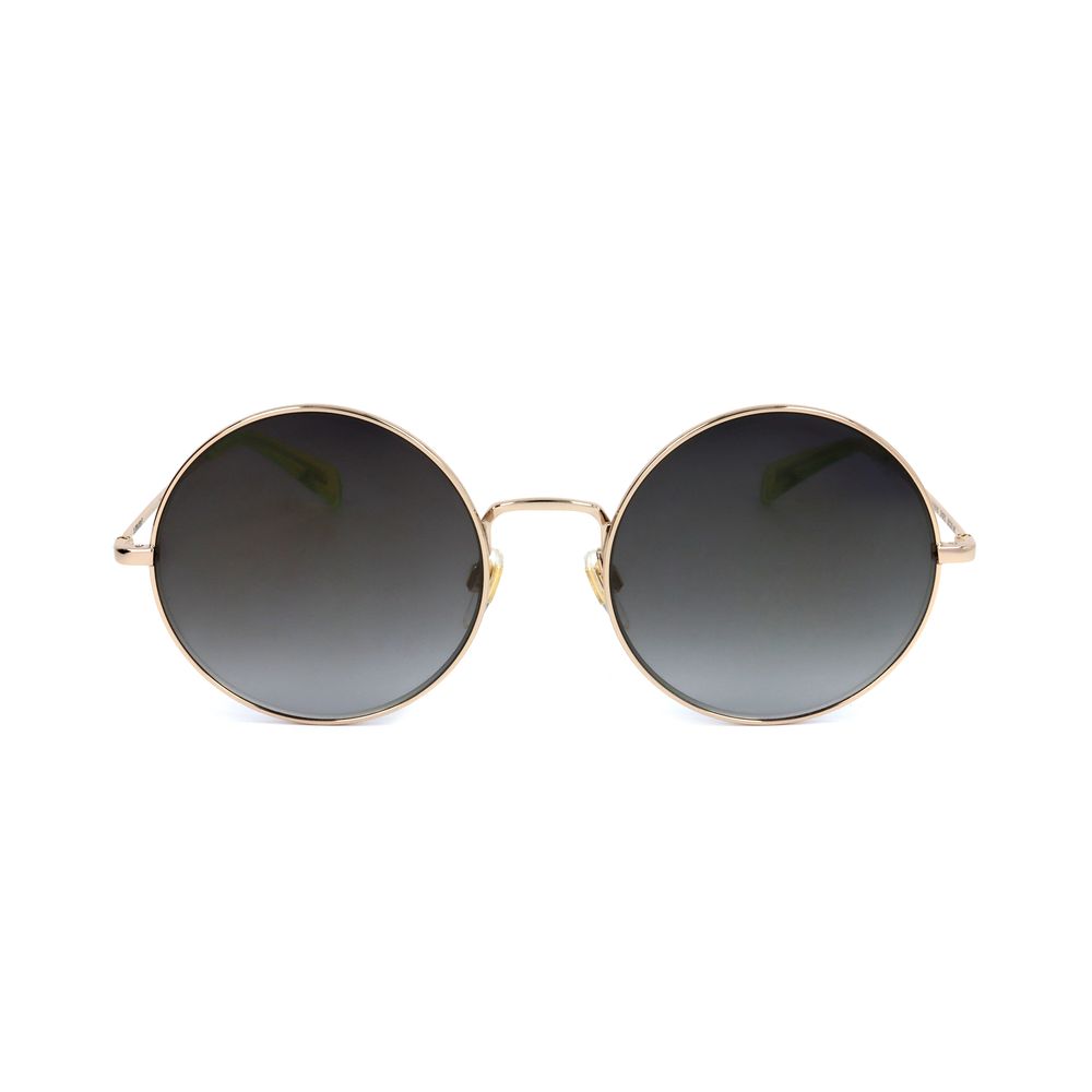 Gold Stainless Steel Stainless Steel Sunglasses