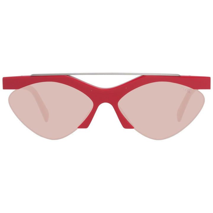 Red Metal Sunglasses