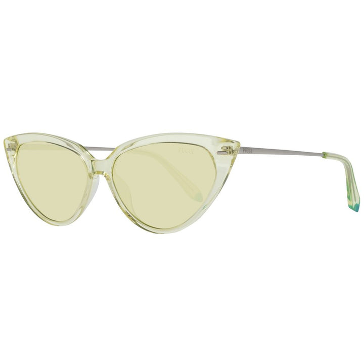 Yellow Metal Sunglasses