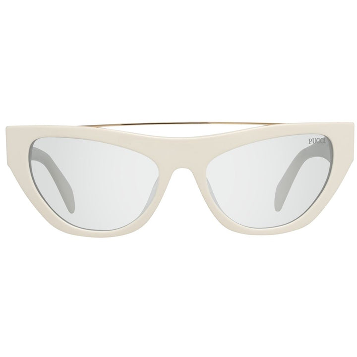 White Metal Sunglasses
