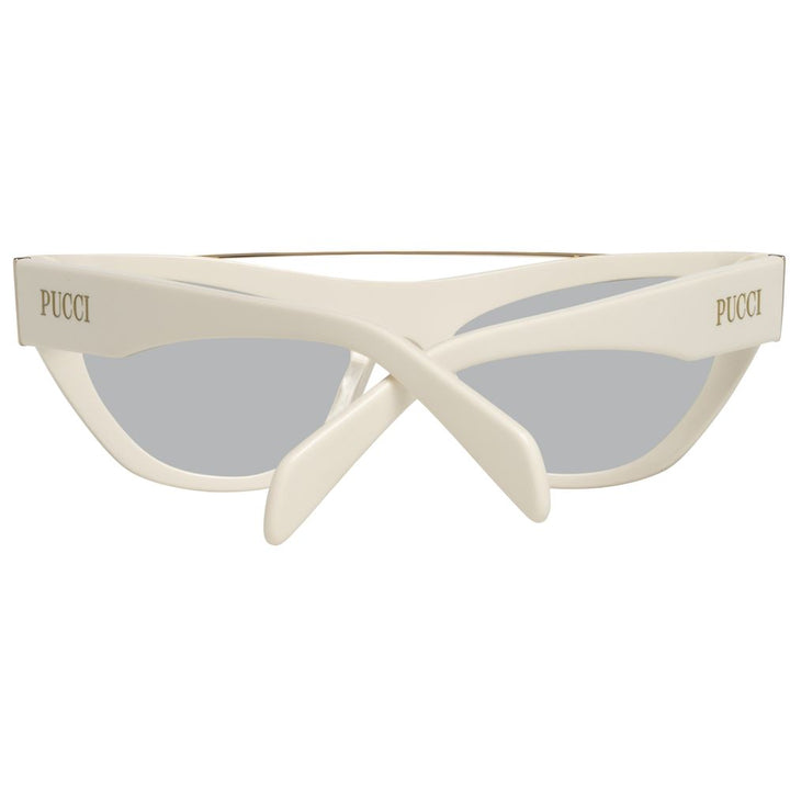 White Metal Sunglasses