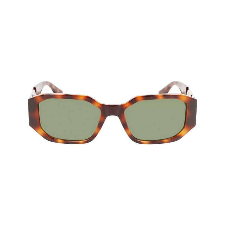 Brown Injected Sunglasses