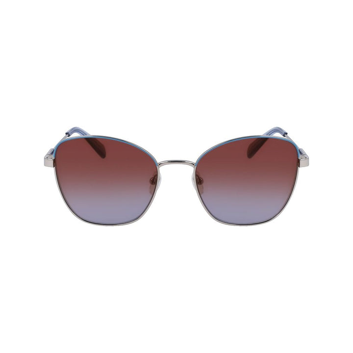 Gray Metal Sunglasses