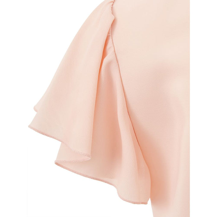 Lardini Pink Acetate Casual Dress