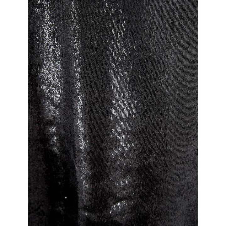 Lardini Black Polyester Cocktail Dress